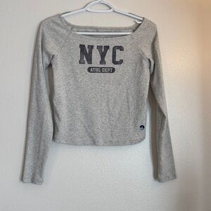 Hollister Gray NYC Athl Dept Women's Sweatshirt